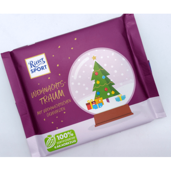 Ritter Sport Weihnachts-Traum (Christmas Dream)- 145g