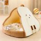 thumbnail image 2 of New Winter Cat Tents Warm Cozy Pet House Cat Soft Nest Kennel Deep Sleeping Cave Bed Puppy Kitten Blanket Pet Supplies ShopWise Round, 2 of 8
