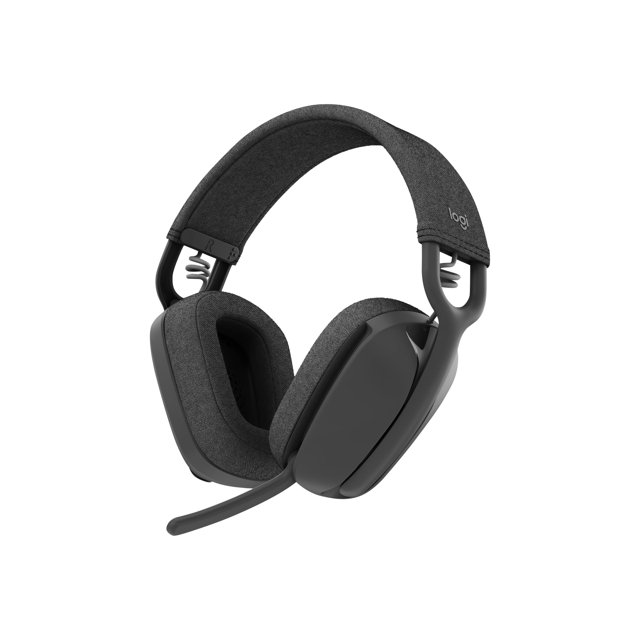 Logitech Zone Vibe Écouteurs Sans Fil Bluetooth avec Micro à Réduction de Bruit, USB-A, USB-C, Certifiés pour Google Meet, Google Voice, Zoom, Mac/PC - Graphite - Casque - Pleine Taille - Bluetooth - Sans Fil - USB-C via Adaptateur Bluetooth - Graphite - Optimisés pour UC