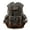 Dark grey, variant on Canvas stitching leather mountaineering bag,Dark grey