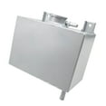 thumbnail image 3 of Universal Aluminum Coolant Overflow Reservoir Tank Bottle w/Cap Silver, 3 of 4