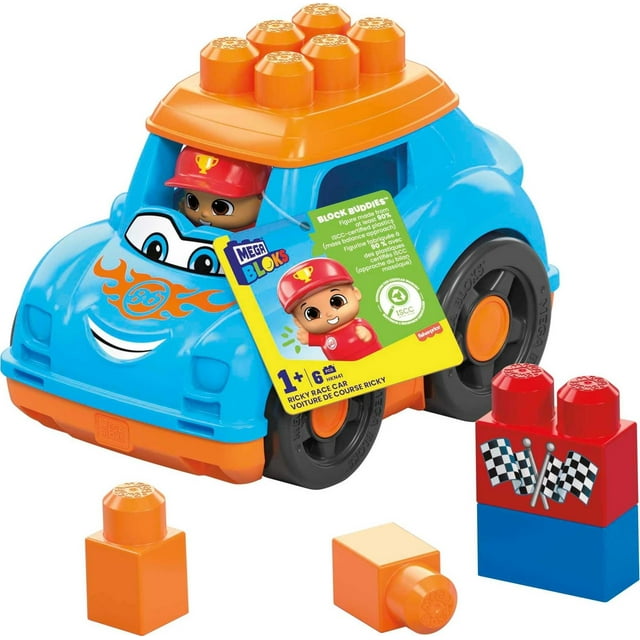 Set de juguetes Building Blocks Mega BLOKS First Builders Ricky