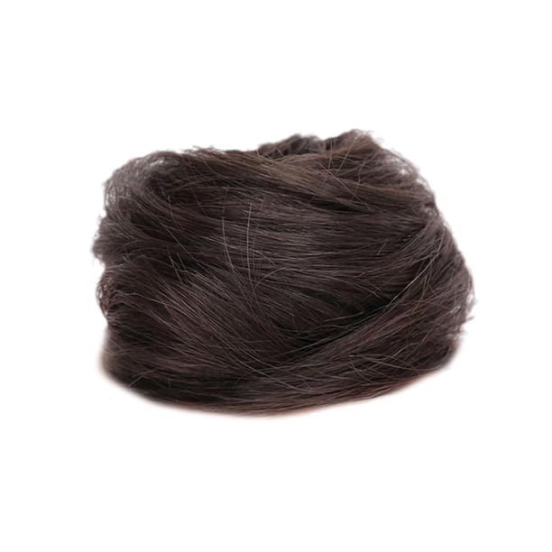 Cabeza de Maruki, adorno para el cabello, peluca, tocado esponjoso natural