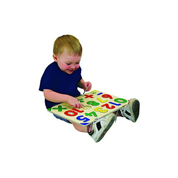 123 count with me. Learn all about numbers with wooden puzzle. 