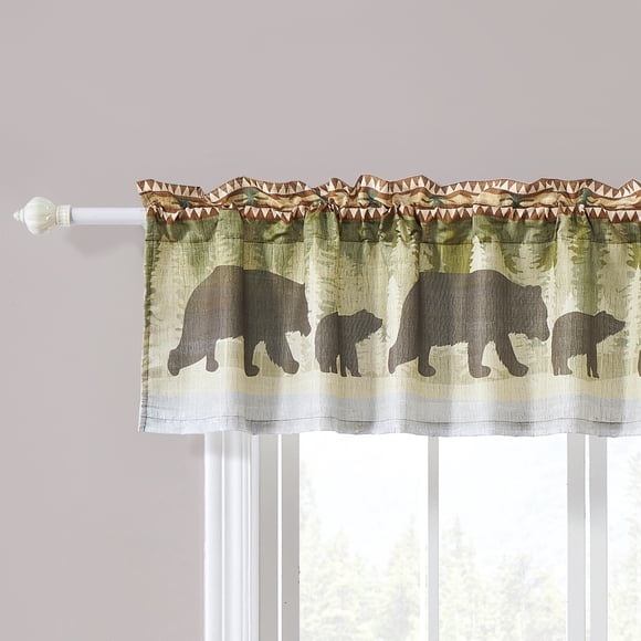 By The Lake Natural Window Valance