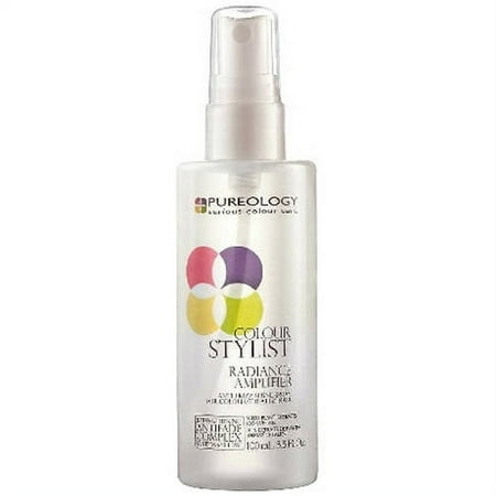 Pureology Color Stylist Radiance Amplifier Anti-Frizz Shine Spray, 3.5 fl oz