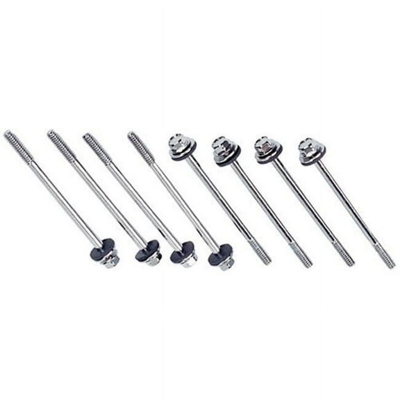 141133 1987-2000 Chevy 5.0L & 5.7L Centerbolt Mounting Bolts & Washers, Chrome