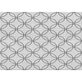 thumbnail image 1 of Ahgly Company Indoor Rectangle Patterned Platinum Gray Area Rugs, 4' x 6', 1 of 1