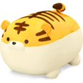 thumbnail image 1 of 1 juguete de peluche de tigre súper suave de 19,7", animal de peluche mullido de tigre gordito, adorable almohada de tigre de felpa para niños o decoración del hogar, 1 of 5