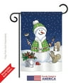 thumbnail image 2 of Breeze Decor BD-WT-G-114210-IP-BO-DS02-US 13 x 18.5 in. Decorating with Snowmen Winter - Seasonal Winter Wonderland Impressions, Decorative Vertical Garden Flag, 2 of 4