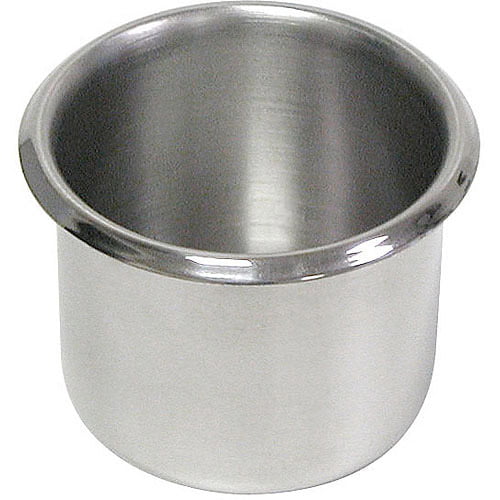 10 PCS SMALL STAINLESS STEEL POKER TABLE DRINK CUP HOLDER REGULAR SIZE RV CHAIR 