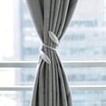 thumbnail image 2 of 2pcs Curtain Tiebacks Creative DIY Modeling Curtain Holdbacks Hand Knit Curtain Clips For Home Office Window Decoration, 2 of 5
