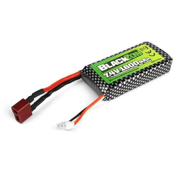 Blackzon  Racer Battery Pack LiPo 7.4V & 1600 mAh with T-Plug