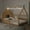 Natural#1, variant on Full Size Adjustable Bed Base, Full Size Wood House Bed with Window and Fence, White(Old SKU: WF304147AAK), White Bed Frames,Solid Wood+Mdf Platform Bed Frames