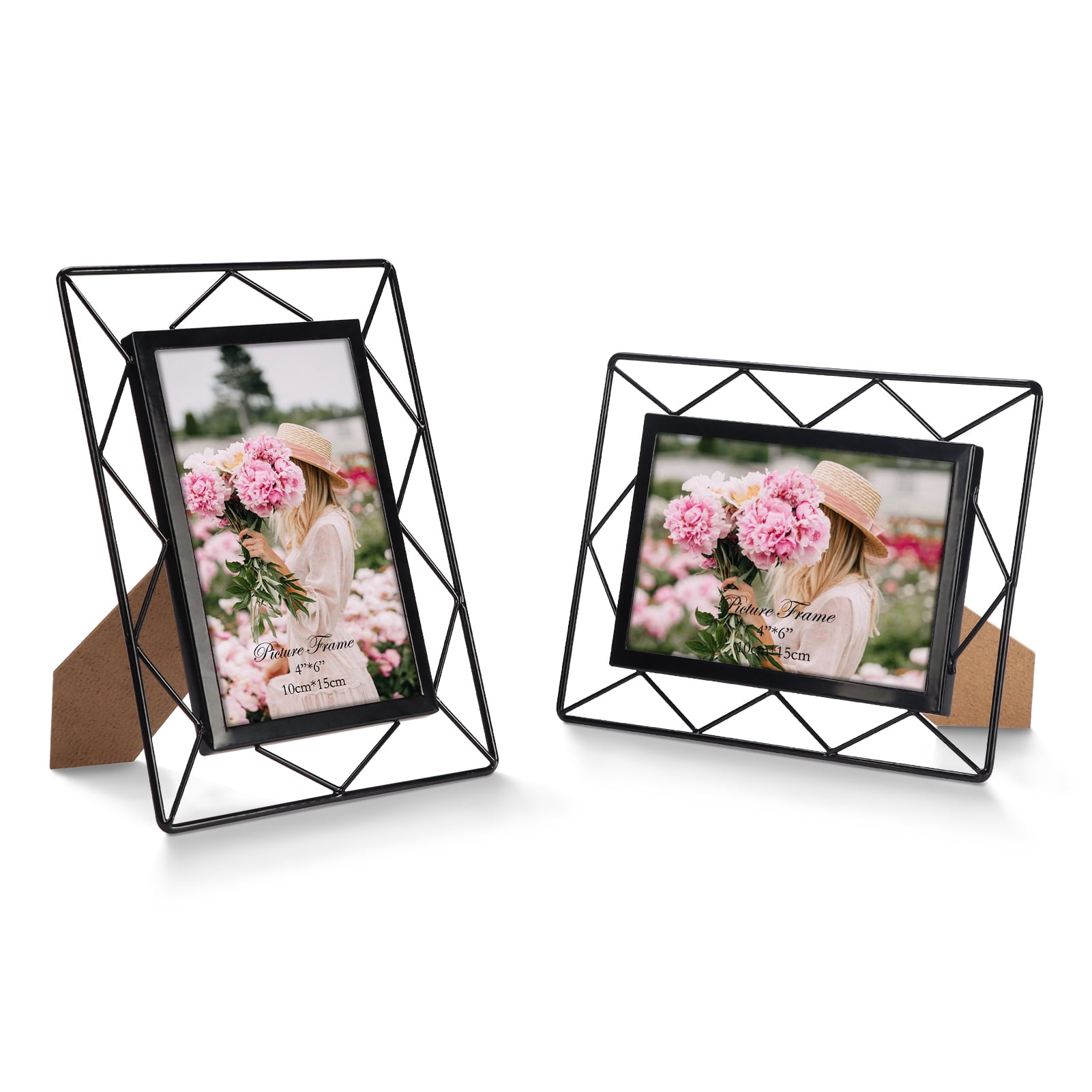 Details about   upsimples 12x16 Picture Frame Set of 5,Display Pictures 8.5x11 with Mat or 12... 