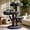 Gray, variant on Sopapets 44" H Solid Wood Cat Tree With Luxe Faux Fox Fur, Heavy Duty Tower for Large Cats