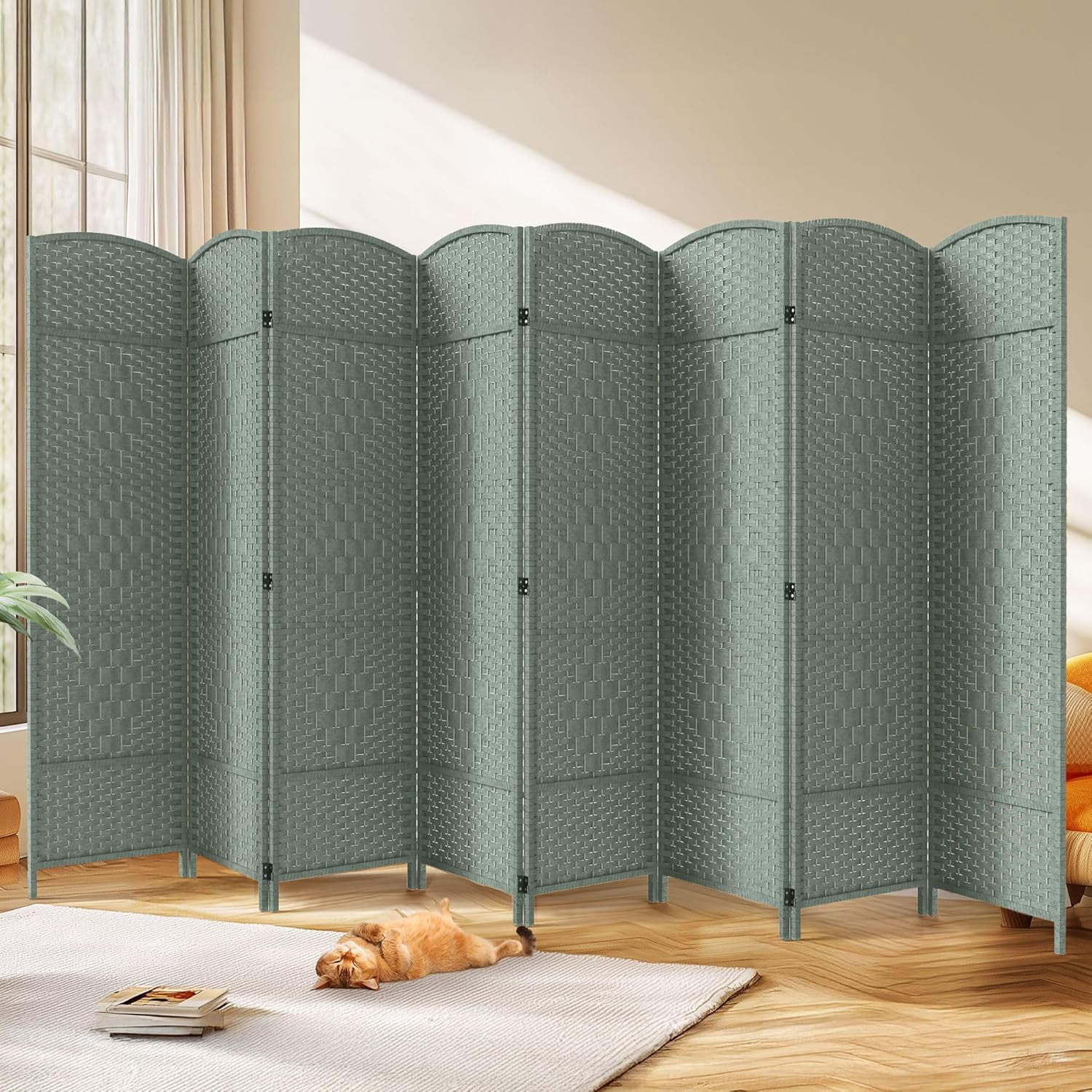 8-Panel Gray-Green