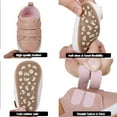 thumbnail image 5 of Baby Boys Girls Shoes Lace Up Leather Infant Sneakers Non Slip Rubber Sole Newborn Loafers Toddler First Walker Crib Shoes, 5 of 6