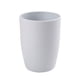 thumbnail image 1 of Taza de plástico para baño, resistente a roturas, irrompible, para beber, para agua, café, leche, jugo, té, 201-300 ml (gris), 1 of 5