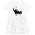 thumbnail image 3 of Inktastic Animals Cute Skunk Wasn't Me Girls Toddler Dress, 3 of 5