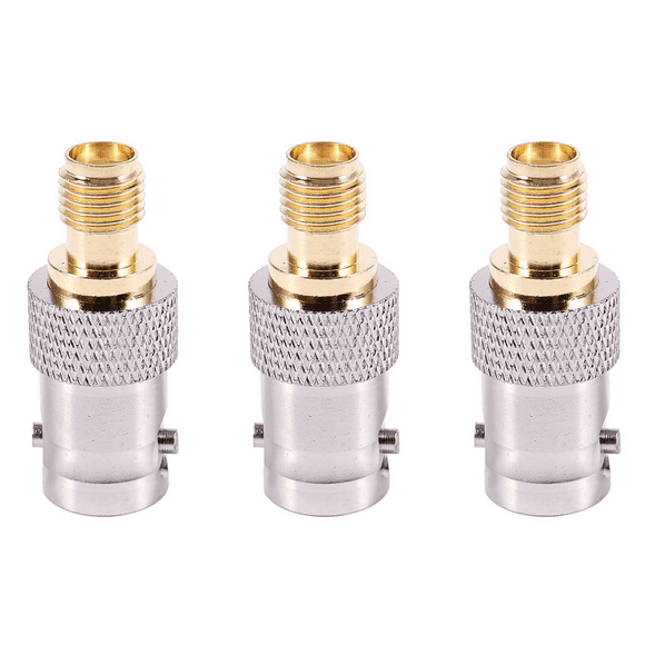 3X F / F RF SMA Female to BNC Female Adapter Antenna Cable RFB-1142