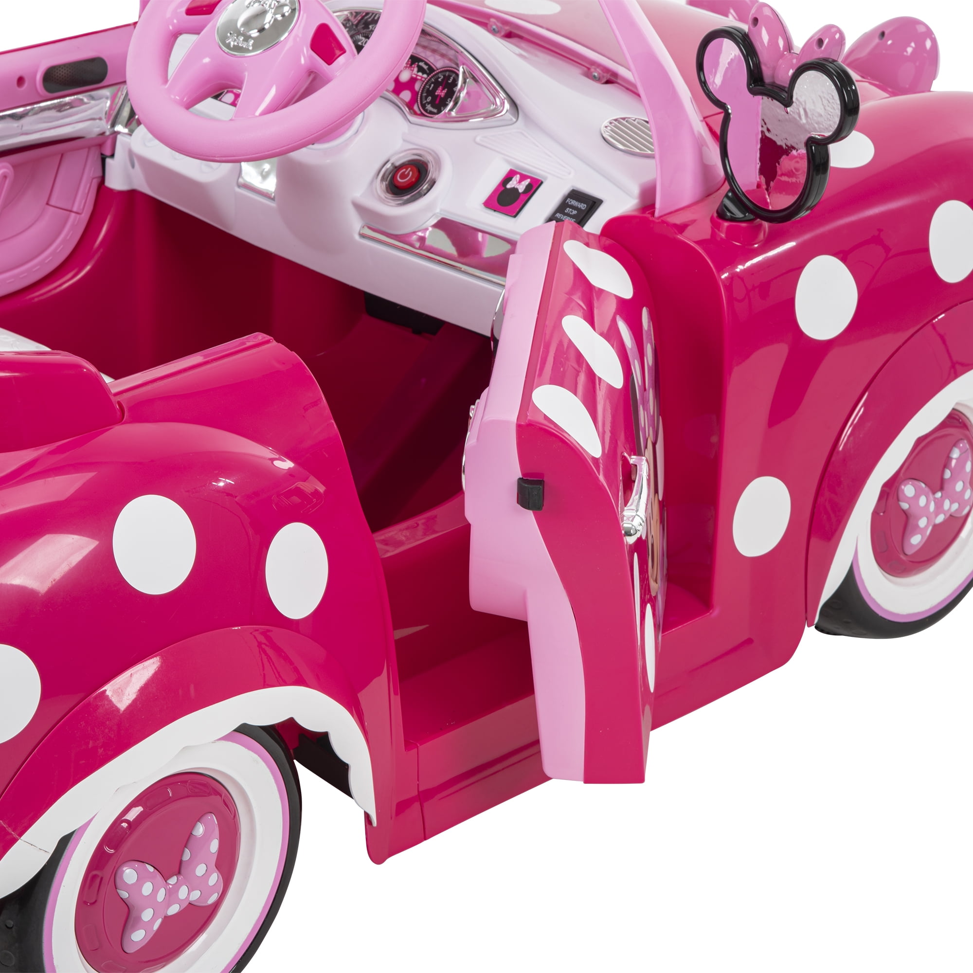 Disney Minnie Mouse Convertible Car 6-Volt Electric Ride-On By Huffy ...