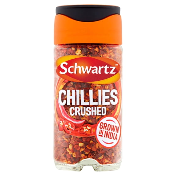 Schwartz Crushed Chillies 29g, Imported from Britain