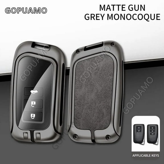 For Lexus B 2/3 buttons key case RX350 ES350 IS250 GX460 LX570 IS350 GS430 GS300 GS450h Zinc alloy leather Car Key Cover Case