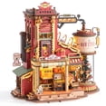 thumbnail image 1 of Puzzle 3D ROKR Christmas Dream Gift Factory con música y luces, 1 of 8