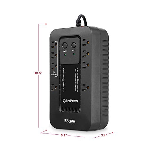 CyberPower Ecologic Series EC550G - UPS - 330 Watt - 550 VA