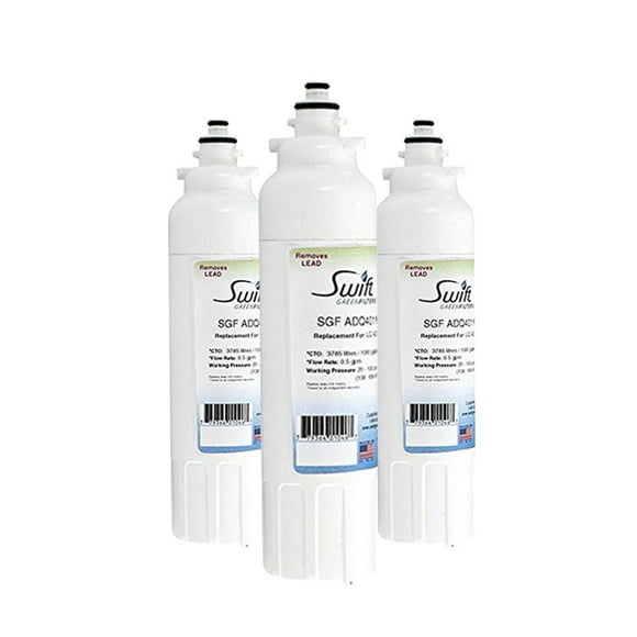 Swift Green Filters Replacement for LG LT800P Refrigerators Water Filters(Pack of 3)