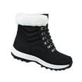 thumbnail image 2 of POROPL Womens Snow Boots Ankle Winter Non Slip Fleece Warm Skiing Shoes,Boots for Saving Size 4.5, 2 of 6