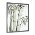 thumbnail image 2 of Designart 'Vintage Black and White Bamboo V' Lake House Framed Art Print, 2 of 4