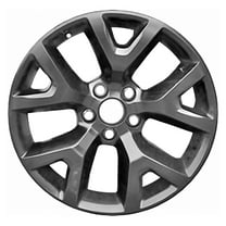 New Aftermarket Painted Black With Satin Clear Aluminum Wheel 17 x 7.5 fits 2014-2021 Jeep Cherokee