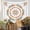 Multicolour, variant on Fabric Wall Hanging Tapestry | Floral Art Decor for Bedroom | Soft Polyester Decorative Wall Art for Living Room, Dorm, or Teen Room | Easy To Hang with Loop for Girls, Boys, or Children