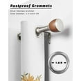 thumbnail image 6 of nqOlkjepod Outdoor Curtains for Patio Waterproof, Spring Sunflower Glass Bottle Outdoor Privacy Panels Grommet, Brown Bow Leopard Blackout Outside Curtains for Porch/Cabana/Pergola 54"x84", 1 Panel, 6 of 8