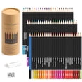 thumbnail image 1 of Juego de 72 lápices de colores al óleo para pintar a mano, profesionales, para pintar en barril, 1 of 3