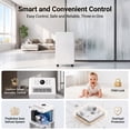 thumbnail image 5 of Reelexia Portable Dehumidifier for Basement Bedroom, 25 Pints Up to 1500 Sq.ft, Auto-Defrost, White, 5 of 7
