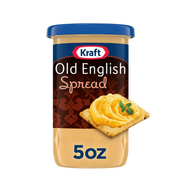 Kraft Old English Pasteurized Process Cheese Spread, 5 oz Jar (Pack of 3)