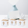 thumbnail image 5 of vlrwzc 50pcs Candy Treat Box First Communion Christening Decor Baptism Favor Boxes Laser Cut Hollow Cross Favor Gift Box for Wedding Baby Shower Party, 5 of 7