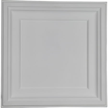 23 7/8"W x 23 7/8"H x 2 1/2"P Traditional Ceiling Tile