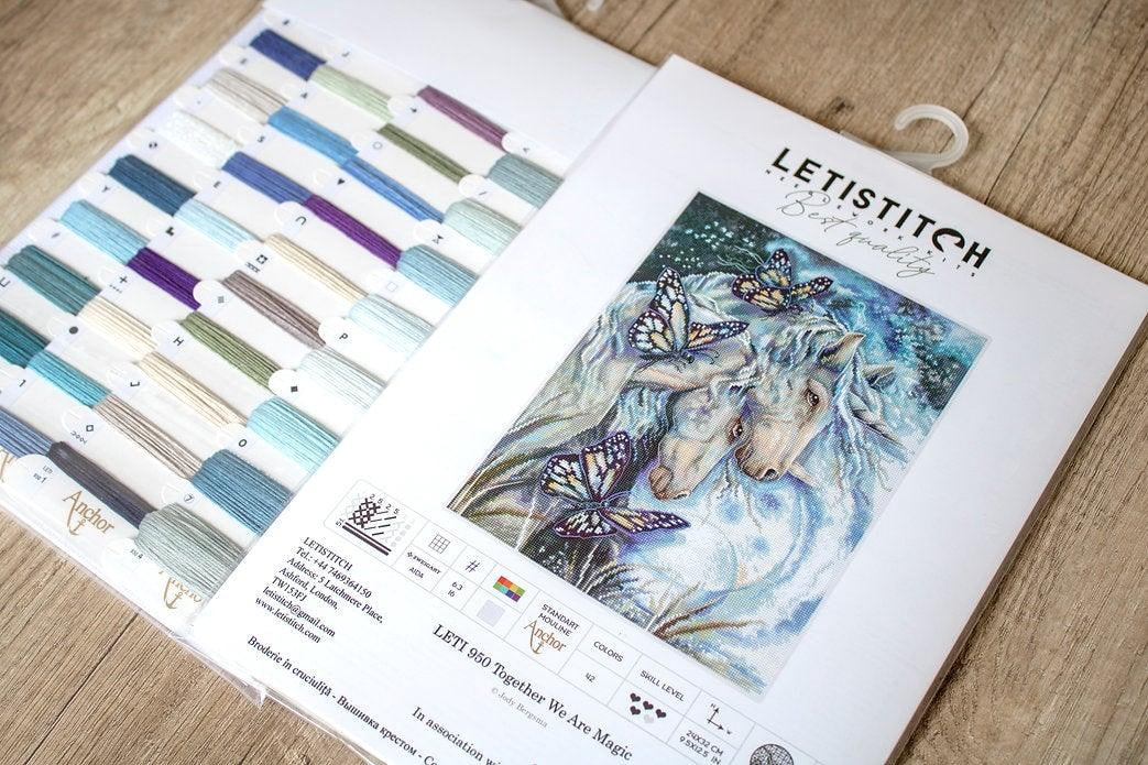 Letistitch Together We Are Magic Counted Cross-Stitch Kit