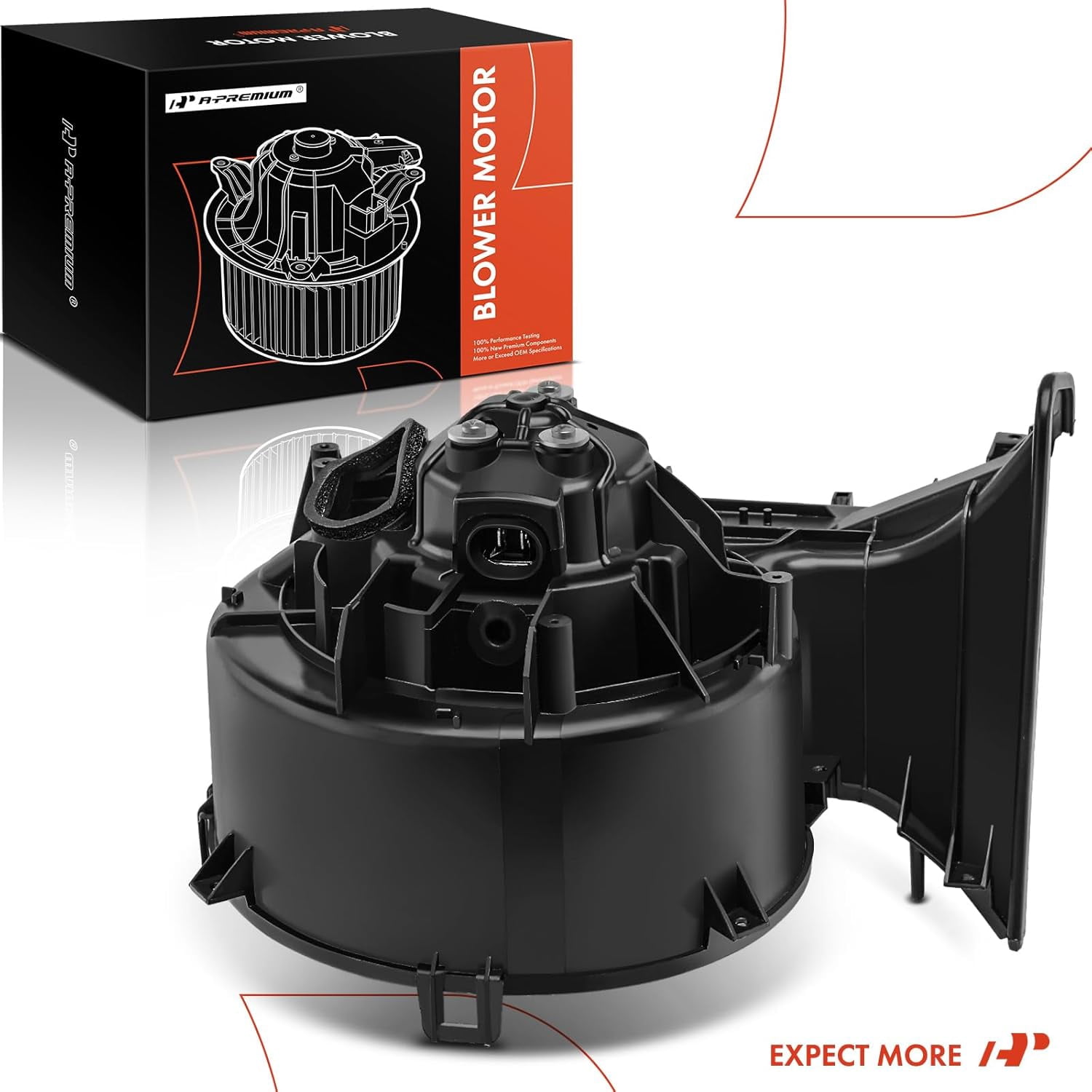 A-Premium Blower Motor Replacement for Saab 9-3 2003-2011 9-3X 2010-2011 with Automatic Temperature Control Front