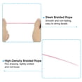 thumbnail image 3 of Unique Bargains 0.8mm x 109 Yard Nylon Satin Cord 0.8mm Beading String Braided Rope, Pink, 3 of 6