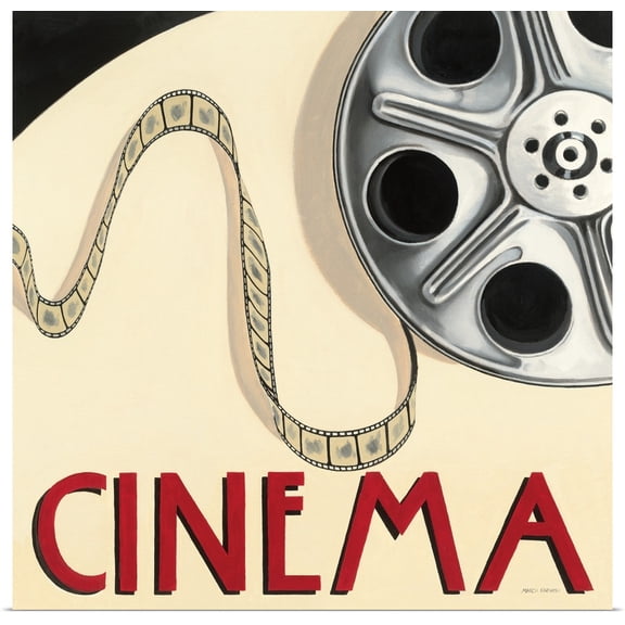 Great BIG Canvas | "Cinema" Art Print - 16x16