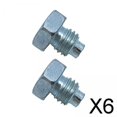 thumbnail image 1 of DYNWAVECA 2-Lot de 6 2 Pcs Poignée de Cric de Sol Tige de Pression Hydraulique Poignée Supérieure 3 6 Pcs, 1 of 10