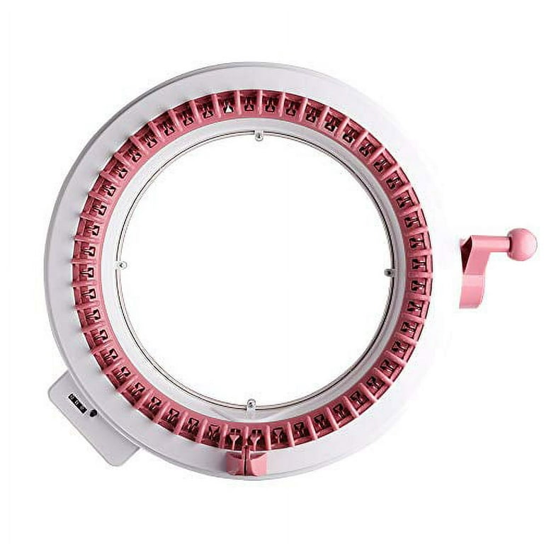 Fabric And Sewing 48 Needles Knitting Machine Smart Round Weaving Loom With  Row Counter DIY Knitting Rotating Double Loom For Adults And Kids 230821  From Tuo10, $50.63