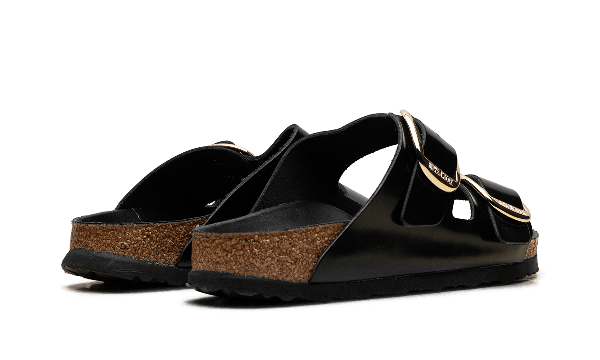 BIRKENSTOCK WOMENS Arizona Big Buckle Womens "High Shine Black" 1021476 1021476 from Stadium Goods