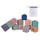 thumbnail image 1 of 12 Uds. Bloques de construcción suaves números masticables texturas de animales juguetes para apretar para bebés para niños mayores de 6 meses, 1 of 9