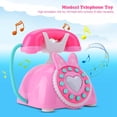 thumbnail image 3 of Juguete para TeléFono para niñOs Rompecabezas Simulación de Educación Temprana MúSica Luminosa Juguete para TeléFono de Princesa Adecuado para niñOs de 3 años en ANGGREK Otros, 3 of 8